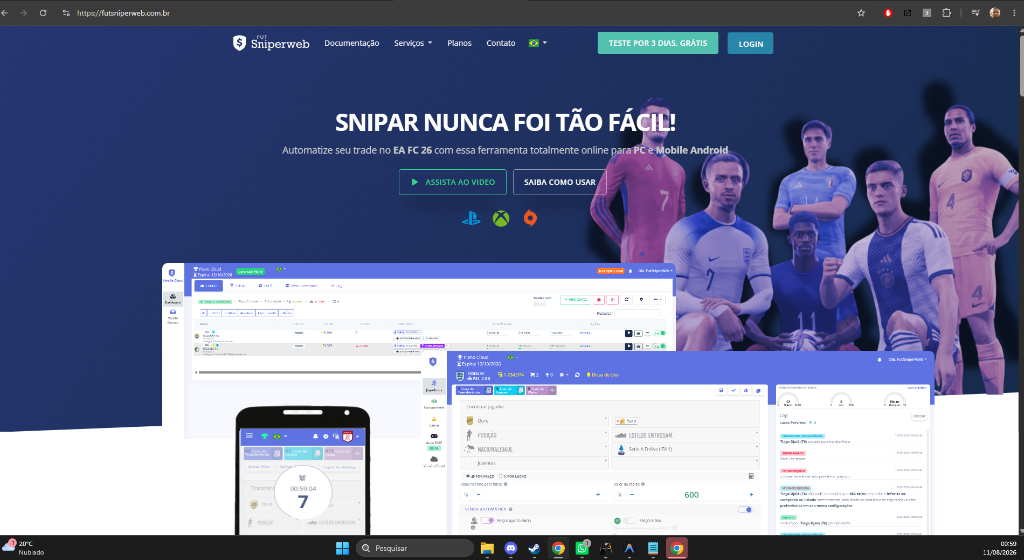 Plataforma Futsniperweb