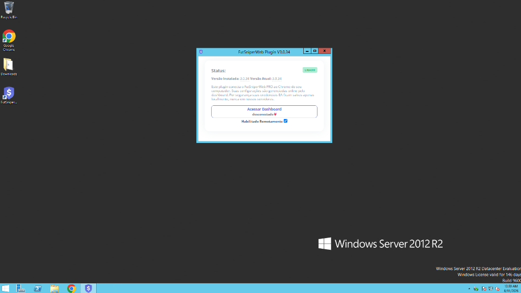 Plugin Ativo na VPS
